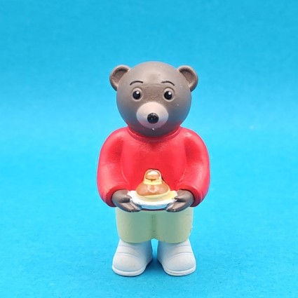 Les mondes de Petit Ours Brun - Petit Ours Brun avec gâteau Figurine d'occasion (Loose)