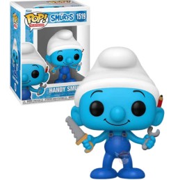 Funko Les Schtroumpfs Pop N°1519 Schtroumpf Bricoleur (Handy Smurf)