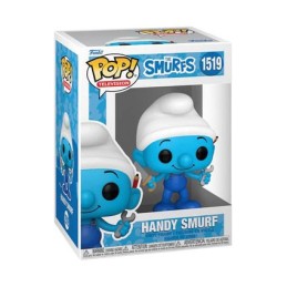 Funko The Smurfs N°1519 Handy Smurf Vinyl Figur