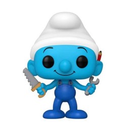 Funko Les Schtroumpfs Pop N°1519 Schtroumpf Bricoleur (Handy Smurf)