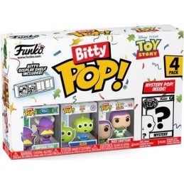 Funko Bitty Pop! Disney Toy Story Series 4 Emperor Zurg / Alien / Buzz Lightyear / Mystery (4-Pack)