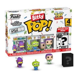 Funko Bitty Pop! Disney Toy Story Series 4 Emperor Zurg / Alien / Buzz Lightyear / Mystery (4-Pack)