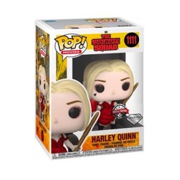 Funko Funko Pop N°1111 DC The Suicide Squad Harley Quinn in Ripped Dress (Diamond Glitter) Edition Limitée