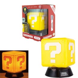 Paladone Lampe 3D Nintendo Super Mario 3D Question Block