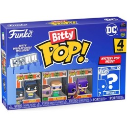 Funko Bitty Pop! DC Comics Batman / The Riddler / Batgirl / Mystery (4-Pack)