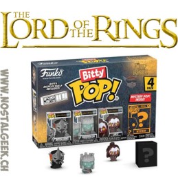 Funko Bitty Pop! Lord of the Rings Witch King/ Dunharrow King / Lurtz / Mystery (4-Pack)