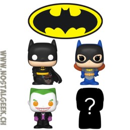 Funko Bitty Pop! DC Comics The Joker / Batgirl / Batman / Mystery (4-Pack)