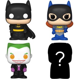 Funko Bitty Pop! DC Comics The Joker / Batgirl / Batman / Mystery (4-Pack)