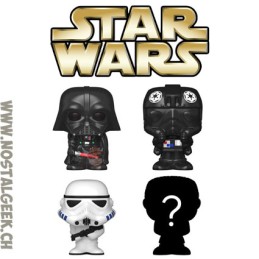 Funko Funko Bitty Pop Star Wars Darth Vader / Stormtrooper / TIE Fighter Pilot / Mystery (4-Pack) Vinyl Figuren