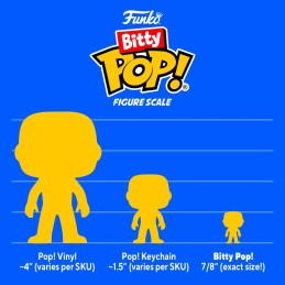 Funko Funko Bitty Pop Star Wars Luke Skywalker / Obi-Wan Kenobi / Jawa / Mystery (4-Pack)