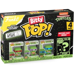 Funko Funko Bitty Pop TMNT 8-bit Raphael / Donatello / Leonardo / Mystery (4-Pack)