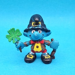 Smurfs - Saint-Patrick Smurf hand Figure (Loose)