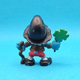 Schleich Smurfs - Saint-Patrick Smurf hand Figure (Loose)