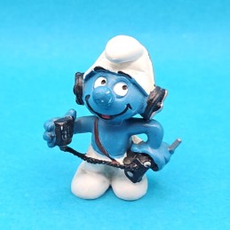 Schleich The Smurfs Smurf Radio CB second hand Figure (Loose)