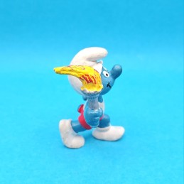 Schleich The Smurfs - Smurf carrying the flame second hand Figure (Loose)