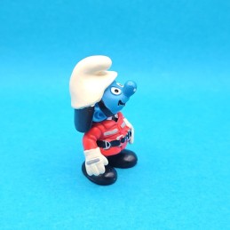 Schleich The Smurfs - Smurf Firefighter second hand Figure (Loose)