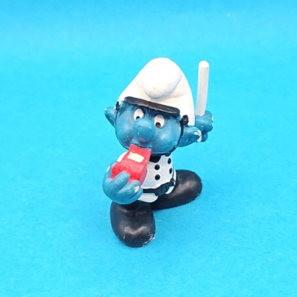 Schleich The Smurfs Police officer Smurf second hand Figure (Loose)