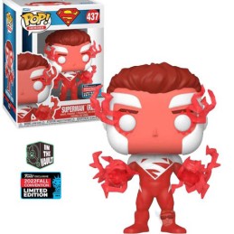 Funko Funko Pop N°437 Fall Convention 2022 DC Comics Superman (Red) Exclusive Vaulted Vinyl Figur