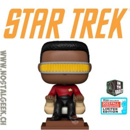 Funko Funko Pop N°1409 NYCC 2023 Star Trek Geordi La Forge Vaulted Edition Limitée