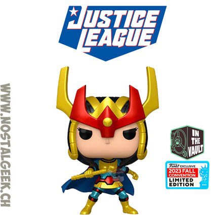 Funko Funko Pop N°481 NYCC 2023 DC Justice League Big Barda Vaulted Exclusive Vinyl Figure