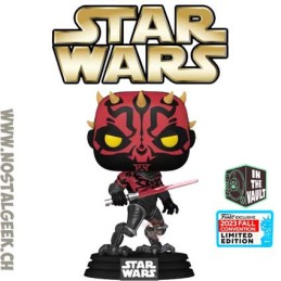 Funko Pop N°647 NYCC 2023 Star Wars Darth Maul Exclusive Vaulted Vinyl Figure