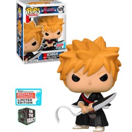 Funko Funko Pop N°1479 NYCC 2023 Bleach Ichigo Exclusive Vaulted Vinyl Figure Damaged Box