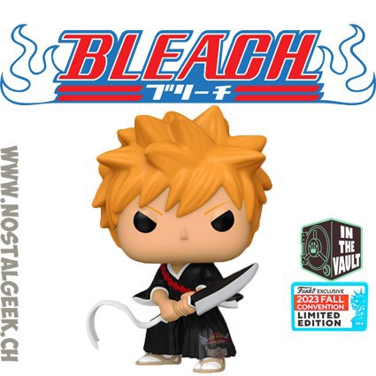 Funko Funko Pop N°1479 NYCC 2023 Bleach Ichigo Exclusive Vaulted Vinyl Figure Damaged Box