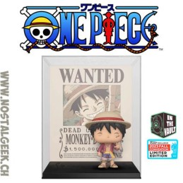 Funko Funko Pop N°1459 NYCC 2023 One Piece Monkey D. Luffy (Wanted Poster) Exclusive Vaulted Vinyl Figur