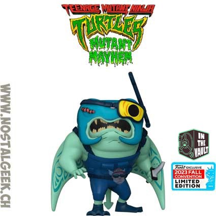 Funko Funko Pop N°1390 NYCC 2023 TMNT Mutant Mayhem Ray Fillet Exclusive Vaulted Vinyl Figur