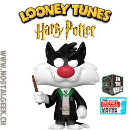 Funko Funko Pop N°1336 NYCC 2023 Looney Tunes X Harry Potter Sylvester Cat Slytherin Exclusive Vaulted Vinyl Figur