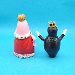 Plastoy Barbapapa und Barbamama Königin und König gebrauchte Figuren (Loose)