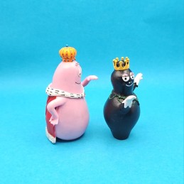 Plastoy Barbapapa und Barbamama Königin und König gebrauchte Figuren (Loose)