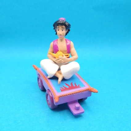 McDonald's Happy Meal Toy Disney Aladdin Carpet Car gebrauchte Figur