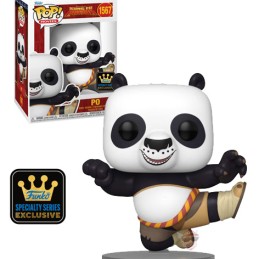 Funko Funko Pop N°1567 Kung Fu Panda Po (Flying Kick) Edition Limitée