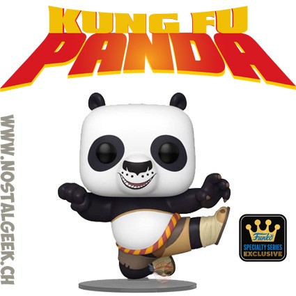 Funko Funko Pop N°1567 Kung Fu Panda Po (Flying Kick) Exclusive Vinyl Figure