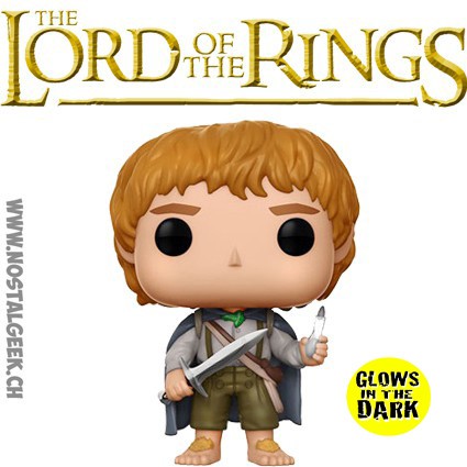 Funko Funko Pop N°445 Le Seigneur des Anneaux Samwise Gamgee Phosphorescent