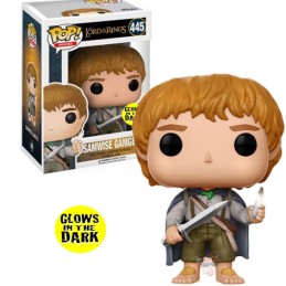 Funko Funko Pop N°445 Le Seigneur des Anneaux Samwise Gamgee Phosphorescent