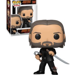 Funko Pop N°1687 John Wick Chapter 4 John Wick with Sword & Nunchucks Vinyl Figure