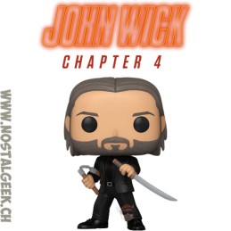 Funko Pop N°1687 John Wick Chapter 4 John Wick with Sword & Nunchucks Vinyl Figure