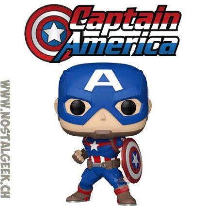 Funko Funko Pop N°1419 Marvel Captain America (New Classics) Vinyl Figure