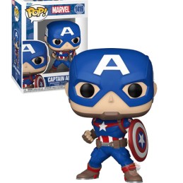 Funko Funko Pop N°1419 Marvel Captain America (New Classics)