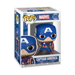 Funko Funko Pop N°1419 Marvel Captain America (New Classics) Vinyl Figure