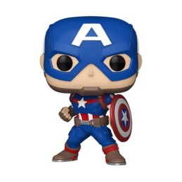 Funko Funko Pop N°1419 Marvel Captain America (New Classics)