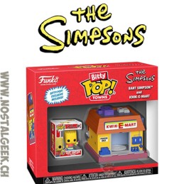 Funko Funko Bitty Pop Town Bart Simpson and Kwik-E-Mart