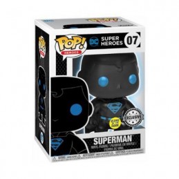 Funko Funko Pop DC Justice League Superman (Silhouette) Phosphorescent Edition Limitée