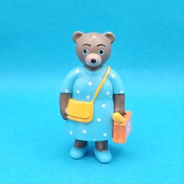 The Adventures of Little Brown Bear - Mama brown bear with suitcase second hand figure (Loose)