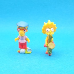 The Simpsons Lisa & Milhouse Figurines d'occasion (Loose).