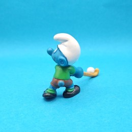 Schleich The Smurfs Field Hockey Smurf second hand Figure (Loose)