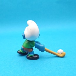 Schleich The Smurfs Field Hockey Smurf second hand Figure (Loose)