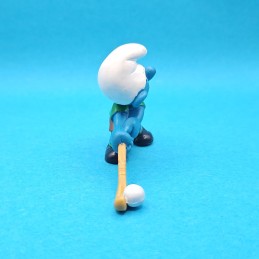 Schleich The Smurfs Field Hockey Smurf second hand Figure (Loose)